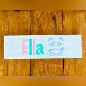 Ella Room Sign 18 inches x 5 1/2 inches
Wall Art/ Decoration
